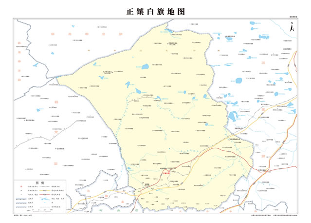 正鑲白旗地圖